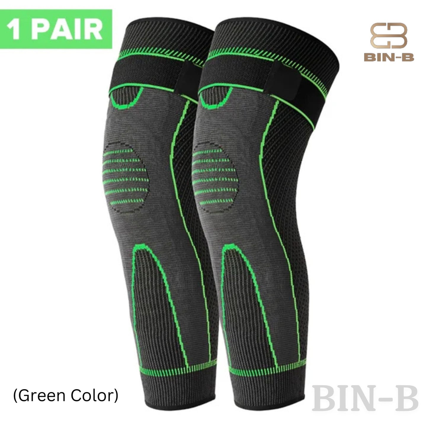 BIN-B 1 Pair Premium Quality Leg Warmer With Belt