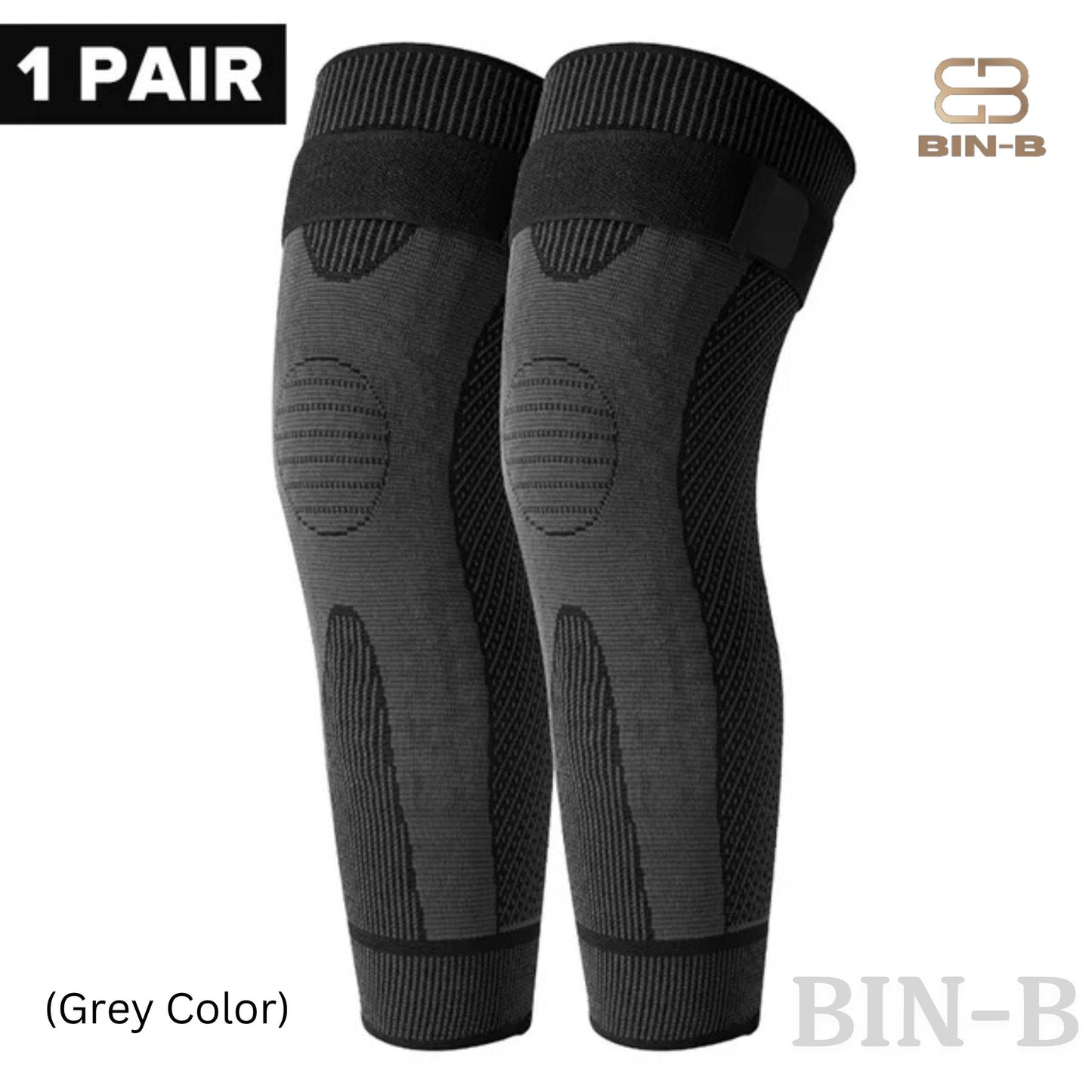 BIN-B 1 Pair Premium Quality Leg Warmer With Belt